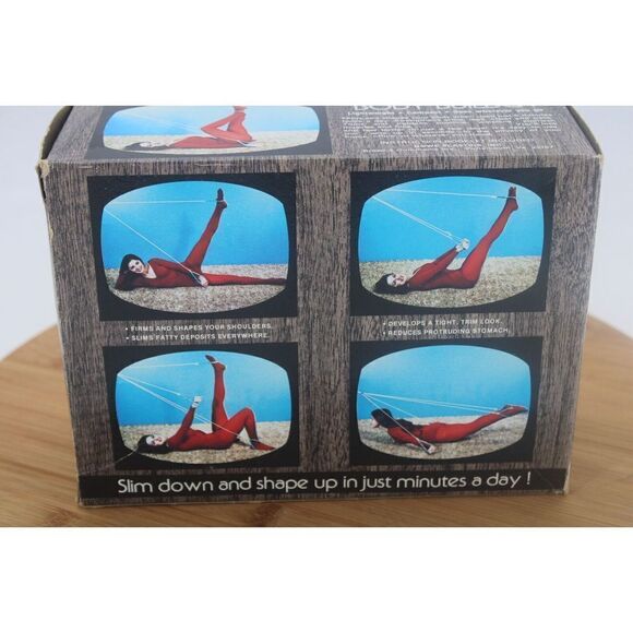 Vintage Easy Way Body Builder Retro Resistance Bands  in Box Made in USA - Picture 4 of 6